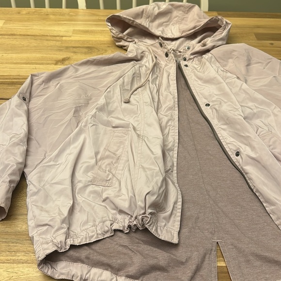 GAP ⭐️oversized crop jacket with hoodie - Picture 2 of 4